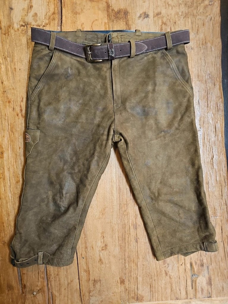 Echte Il Lago lederhosen, Maat 46/48 (XL) of groter, Djt@dejuistetoon.eu, Ophalen of Verzenden, Mon Plaisir 19, Etten-Leur, Netherlands