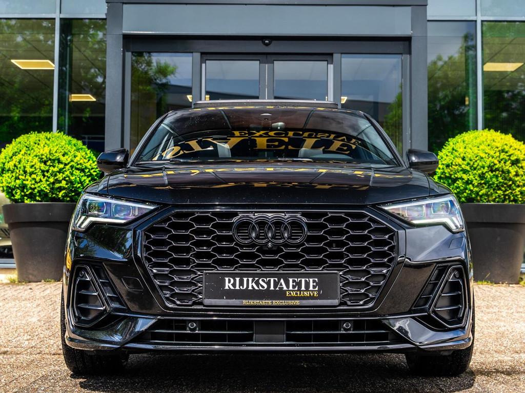 Audi Q3 35 TDI S-LINE|PANO|B&O|360º|ACC|20''|SFEERVER., Gebruikt, 4 cilinders, Zwart, Leder