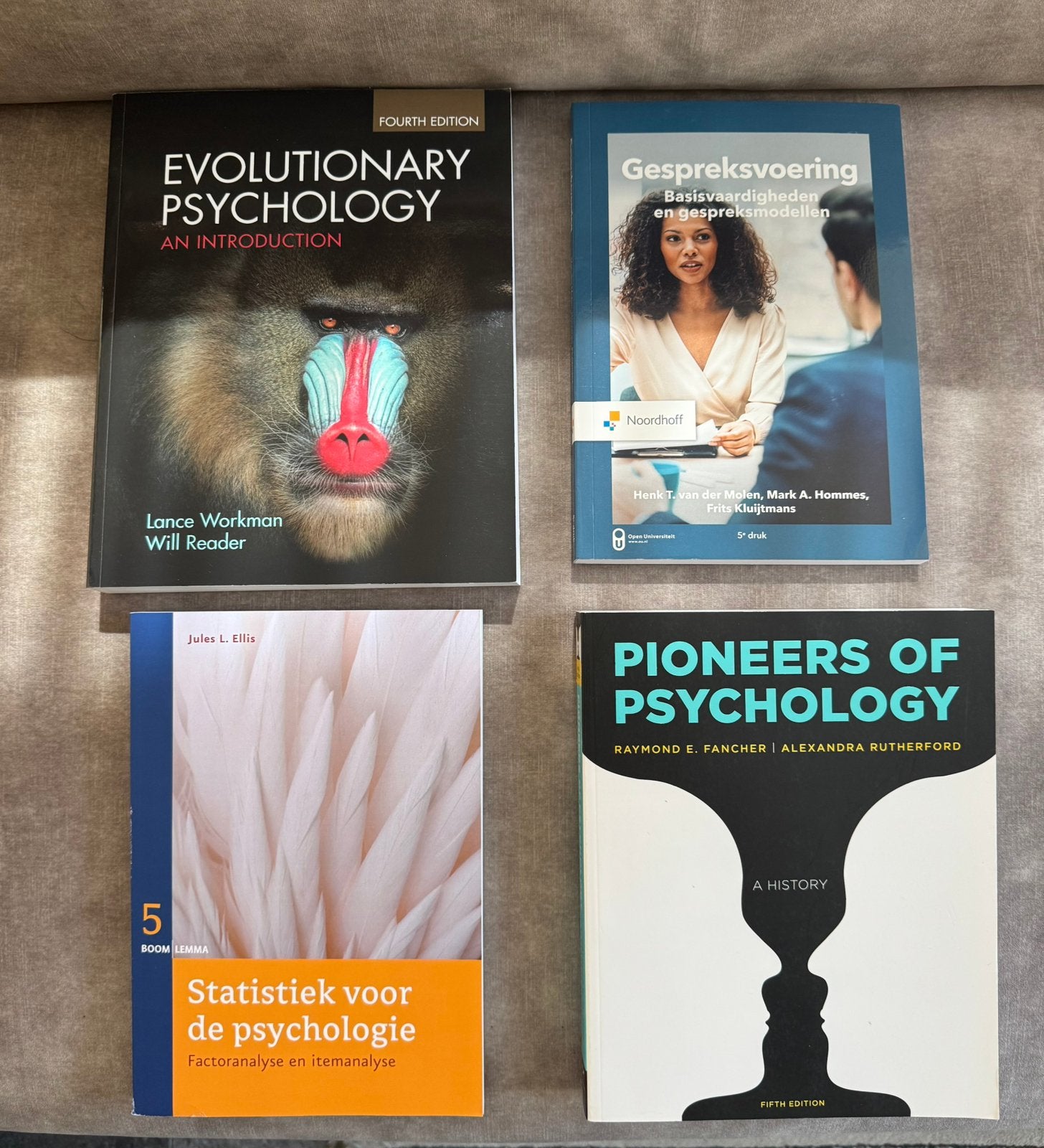 Bundel studieboeken psychologie bachelor, Ophalen of Verzenden, Gamma, Nieuw, WO