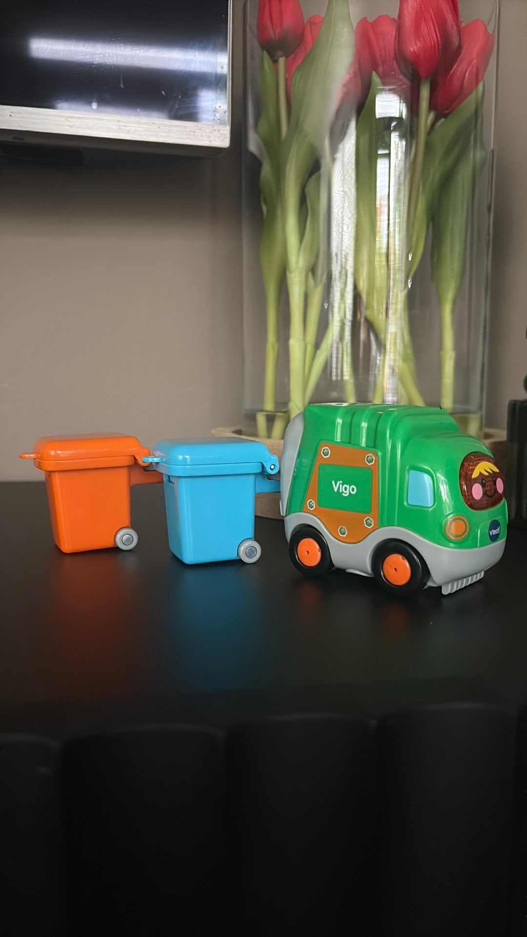 VTech Toet Toet Auto's Vigo Vuilniswagen, Ophalen of Verzenden, Zo goed als nieuw