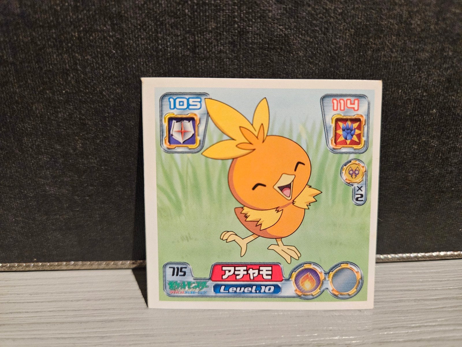 Torchic #715 2005 Amanda Japanese Sticker Oldskool Original, Verzenden, Zo goed als nieuw