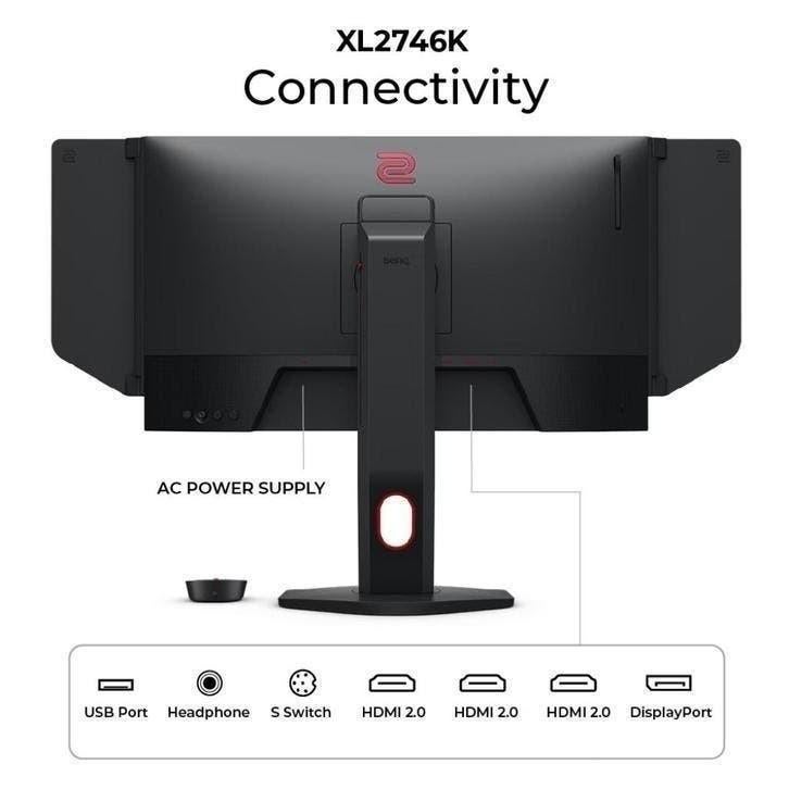 BenQ Zowie XL2746K Esports monitor 27 inch, Gaming, IPS, Benq Zowie, Touchscreen