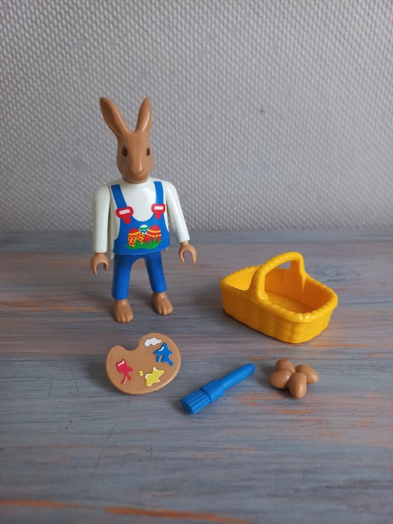 Playmobil - Paashaas Eieren Schilderen - Pasen, Ophalen of Verzenden, Zo goed als nieuw, Complete set