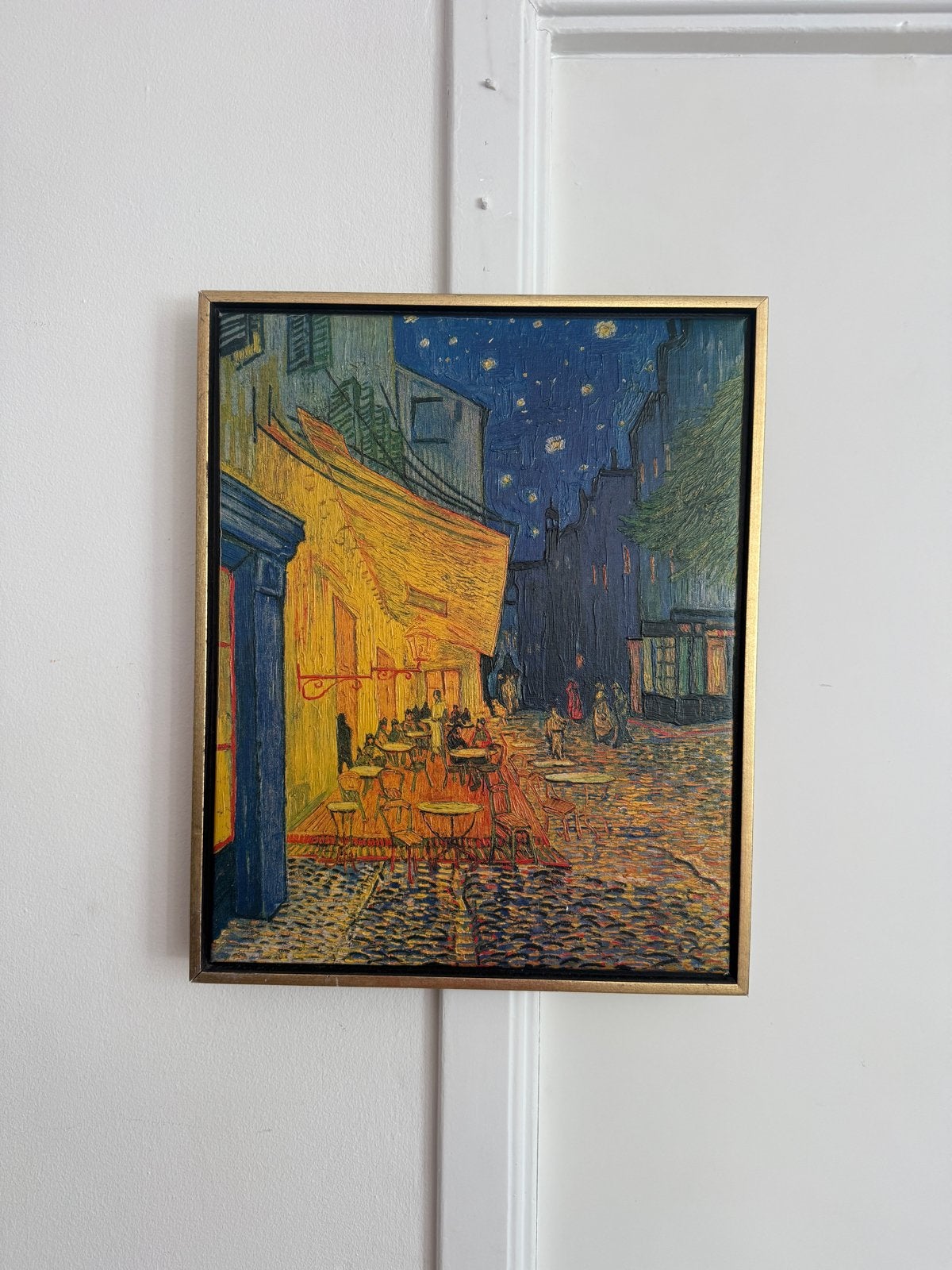 schilderij van Van Gogh's Caféterras bij nacht (ikea), Ophalen, Doek, Impressionistisch, Print