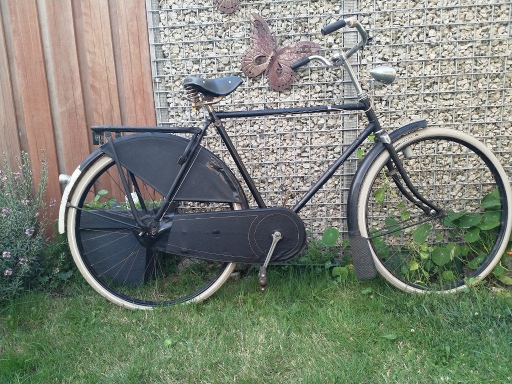 Simplex Populair 1957 3 versn terugtrapnaaf 57 hoog, 55 tot 59 cm, Ophalen, Jaren '50