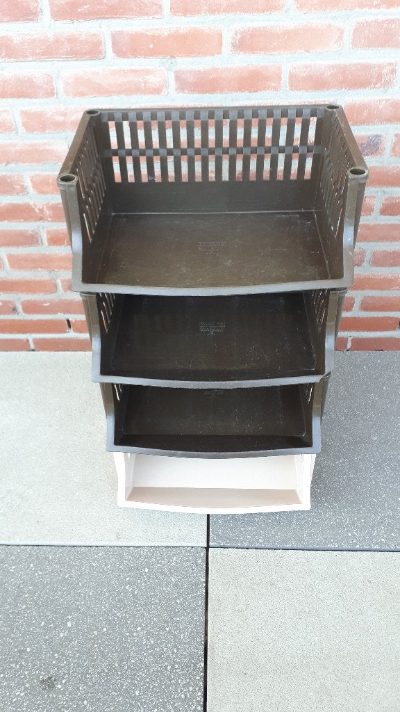 Stapelbare voorraadbakken, Ophalen, Kunststof, Overige typen, Gebruikt