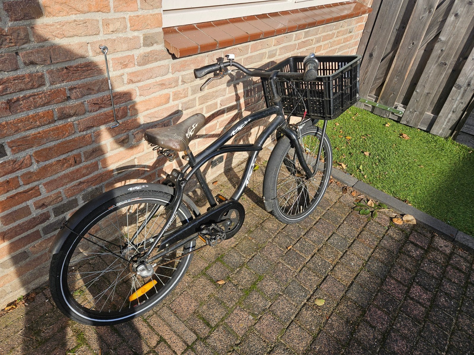 22 inch jongensfiets - opknapper met 3 versnellingen, Fietsen en Brommers, Ophalen, Gebruikt, 22 inch, Versnellingen