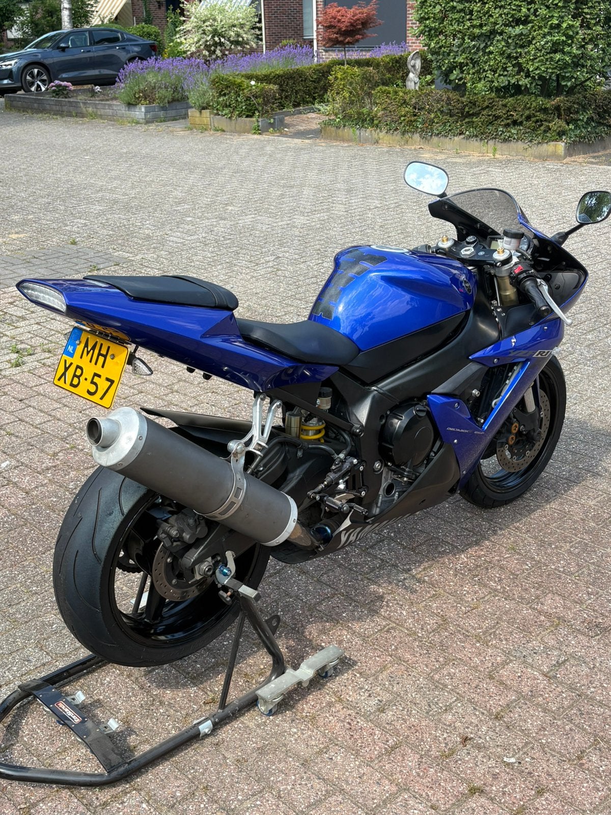 Yamaha r1 2003 blauw, 4 cilinders, Super Sport, Particulier, Meer dan 35 kW