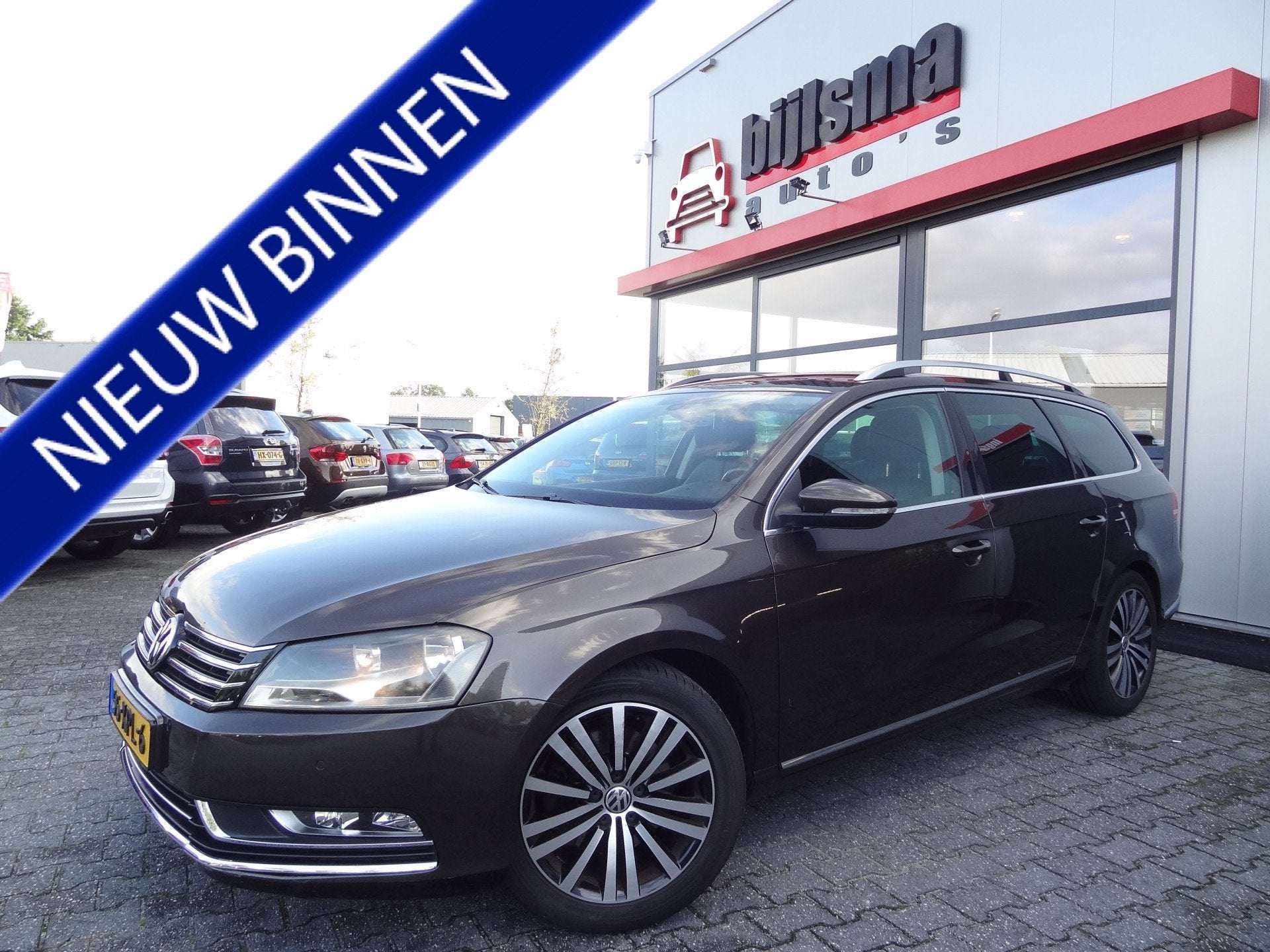 Volkswagen Passat Variant 1.4 TSI Highline | LEDER | NAVI |, Auto's, Euro 5, Gebruikt, Bruin, 122 pk