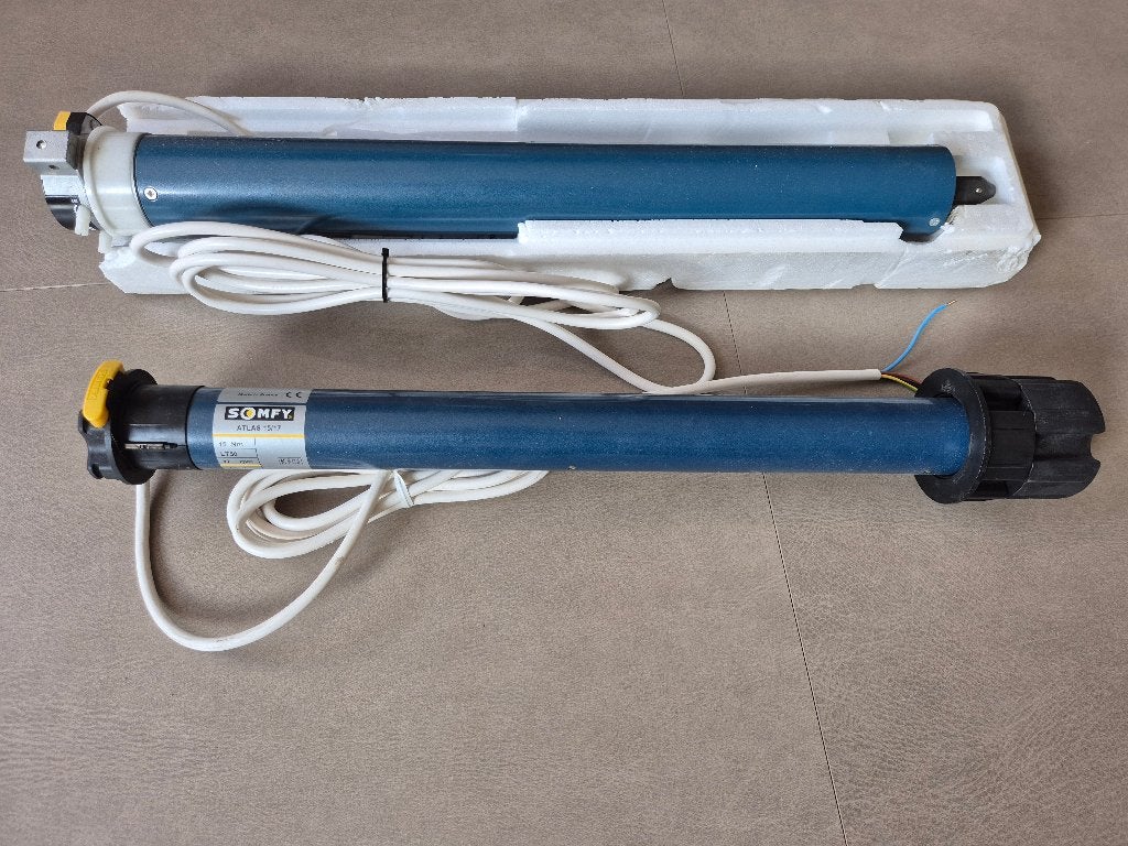 2x Somfy LT50 Atlas 15/17 Buismotor– ZGAN - Ongebruikt, Ophalen of Verzenden, Zo goed als nieuw, Overige typen