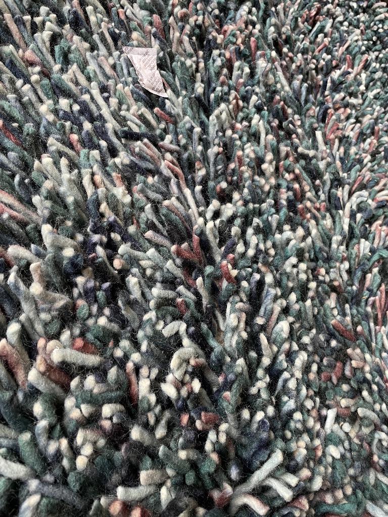 Vloerkleed Brinker Angora 240x340cm van €2198-, voor €599-,, Groen, Hoogpolig Kuster wol landelijk, Brinker carpets, Ophalen of Verzenden