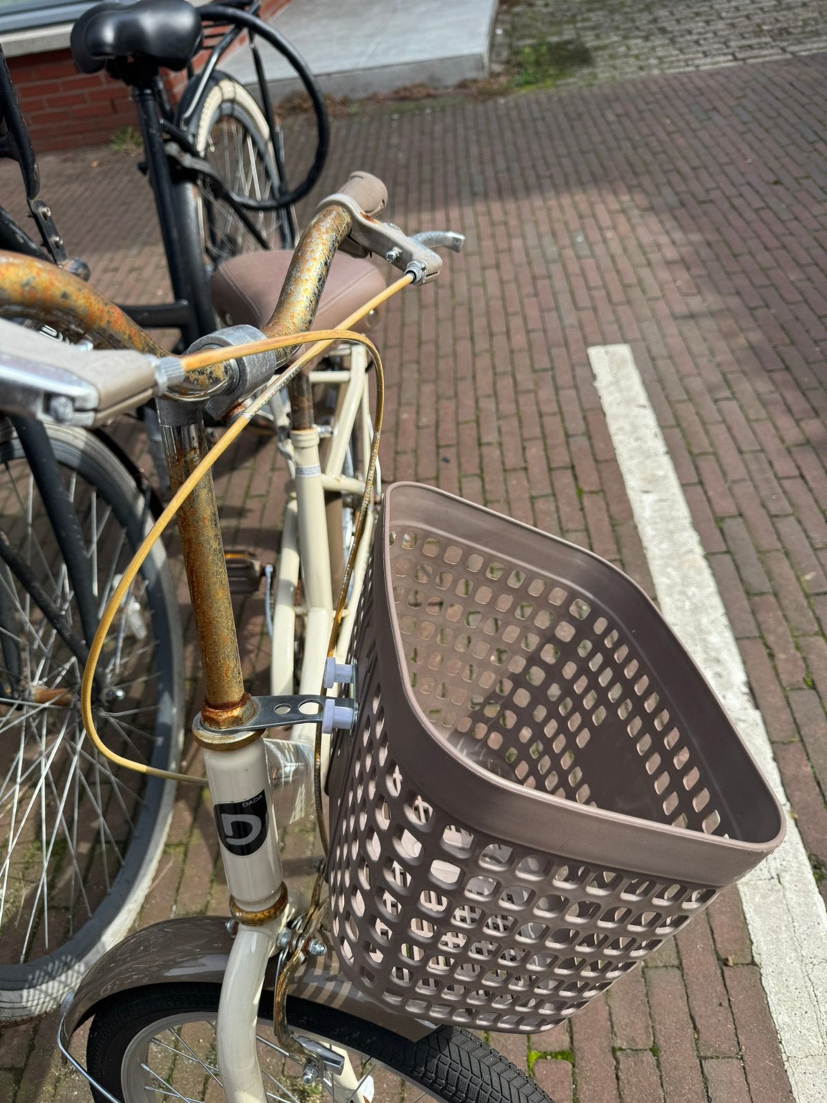 kinderfiets, Ophalen, Gebruikt