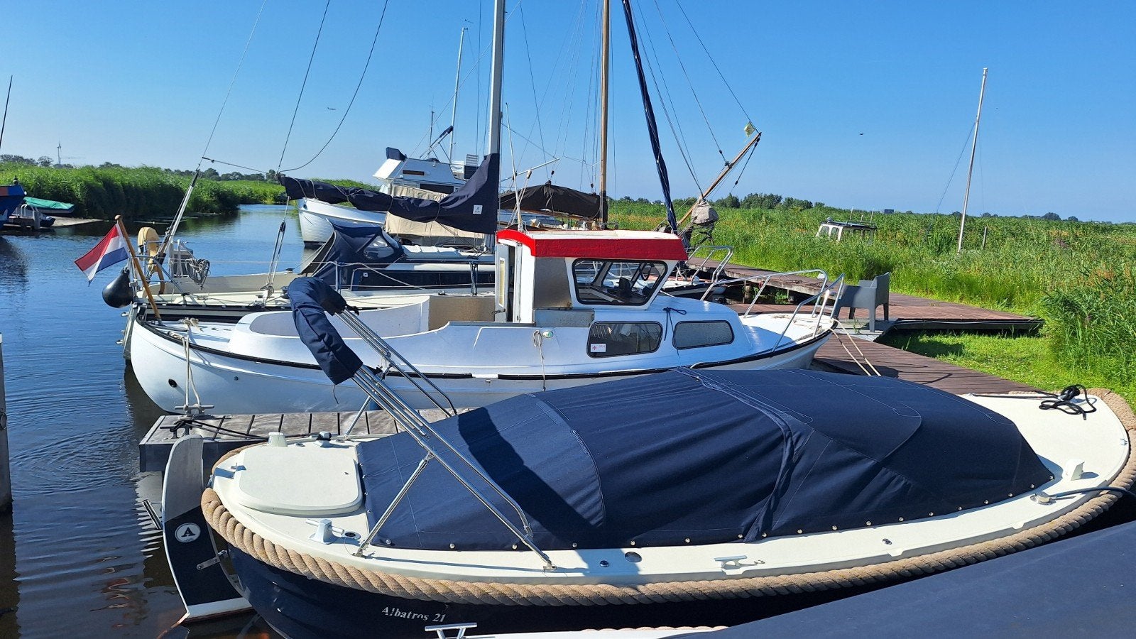 visboot / plezierboot., Watersport en Boten, Ophalen, Gebruikt, Nidelv, Binnenboordmotor
