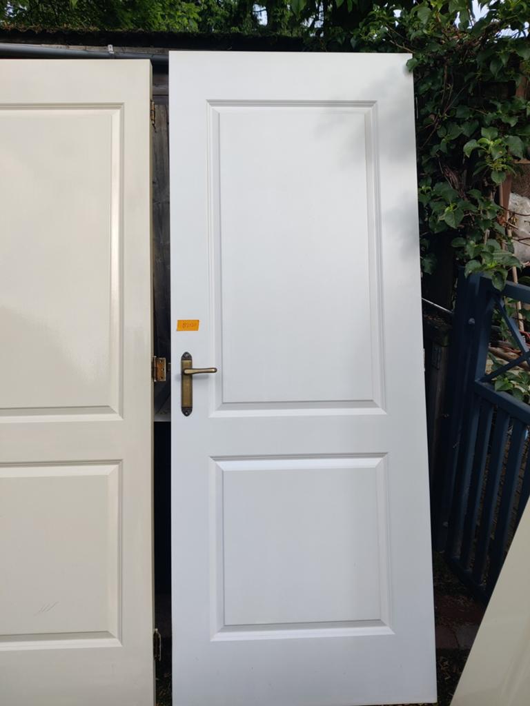 Antieke klassieke stompe binnendeur 82x 211, Ophalen