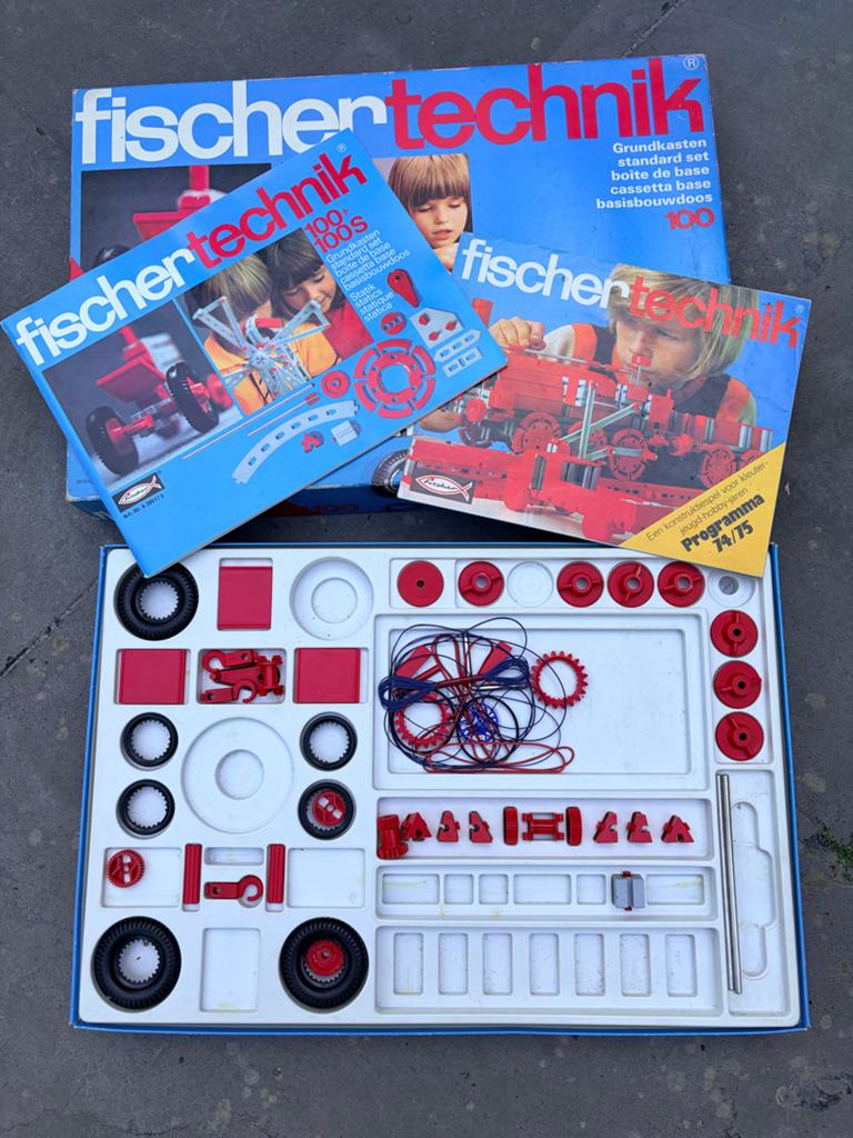 Fischertechnik Standaard Set 100 - Vintage Bouwdo, Ophalen of Verzenden, Gebruikt, Overige merken