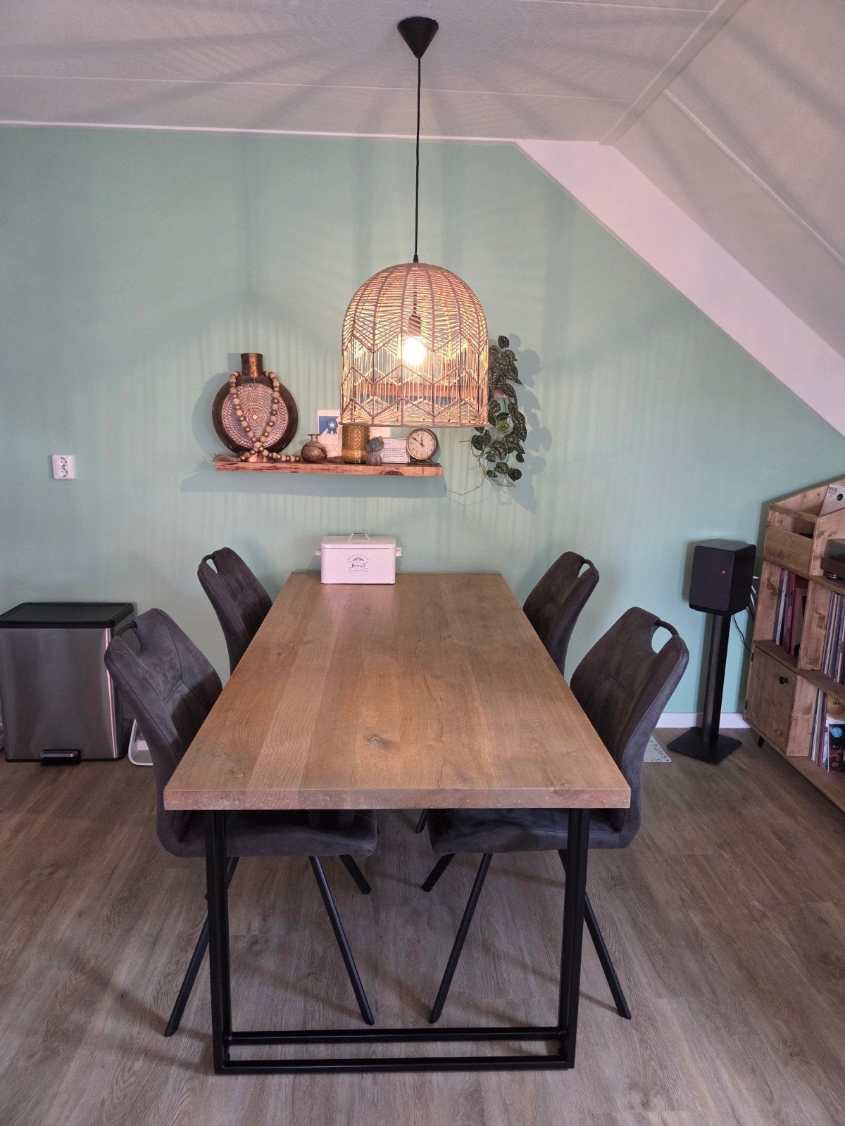 Eettafel, Huis en Inrichting, Ophalen, Rechthoekig, 150 tot 200 cm, 50 tot 100 cm