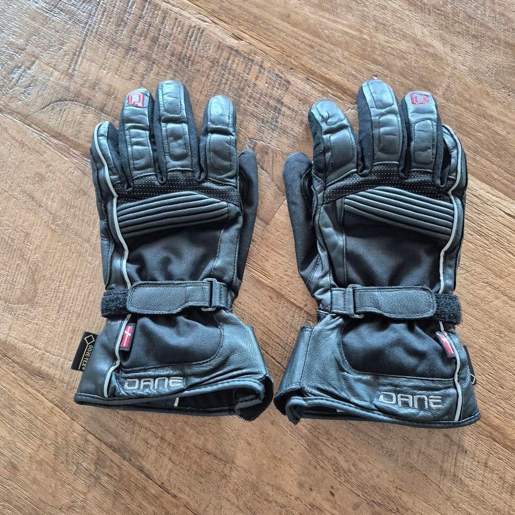 DANE Gore-Tex motorhandschoenen met 3M Scotchlite, Motoren, Kleding | Motorkleding, Heren, Handschoenen, Tweedehands, DANE