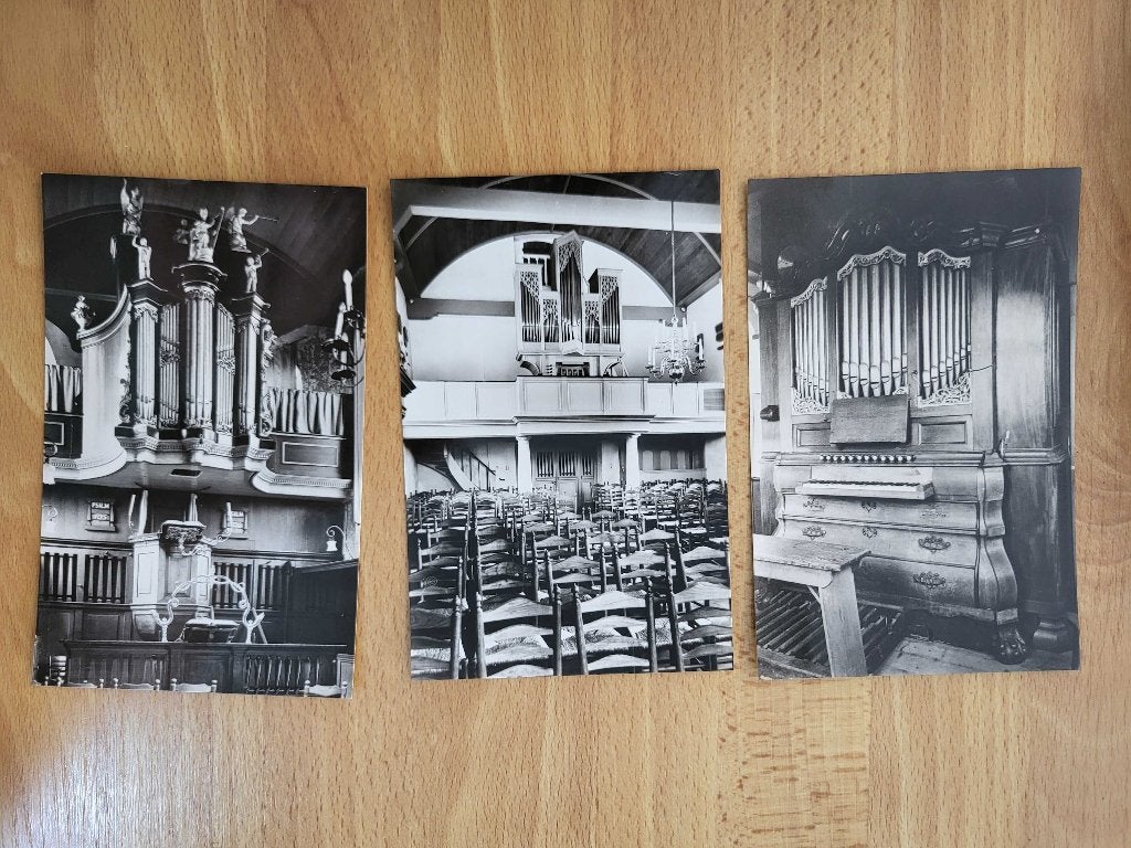 ansicht Nichtevecht kerk orgels (3x), Ophalen, Voor 1920, Utrecht