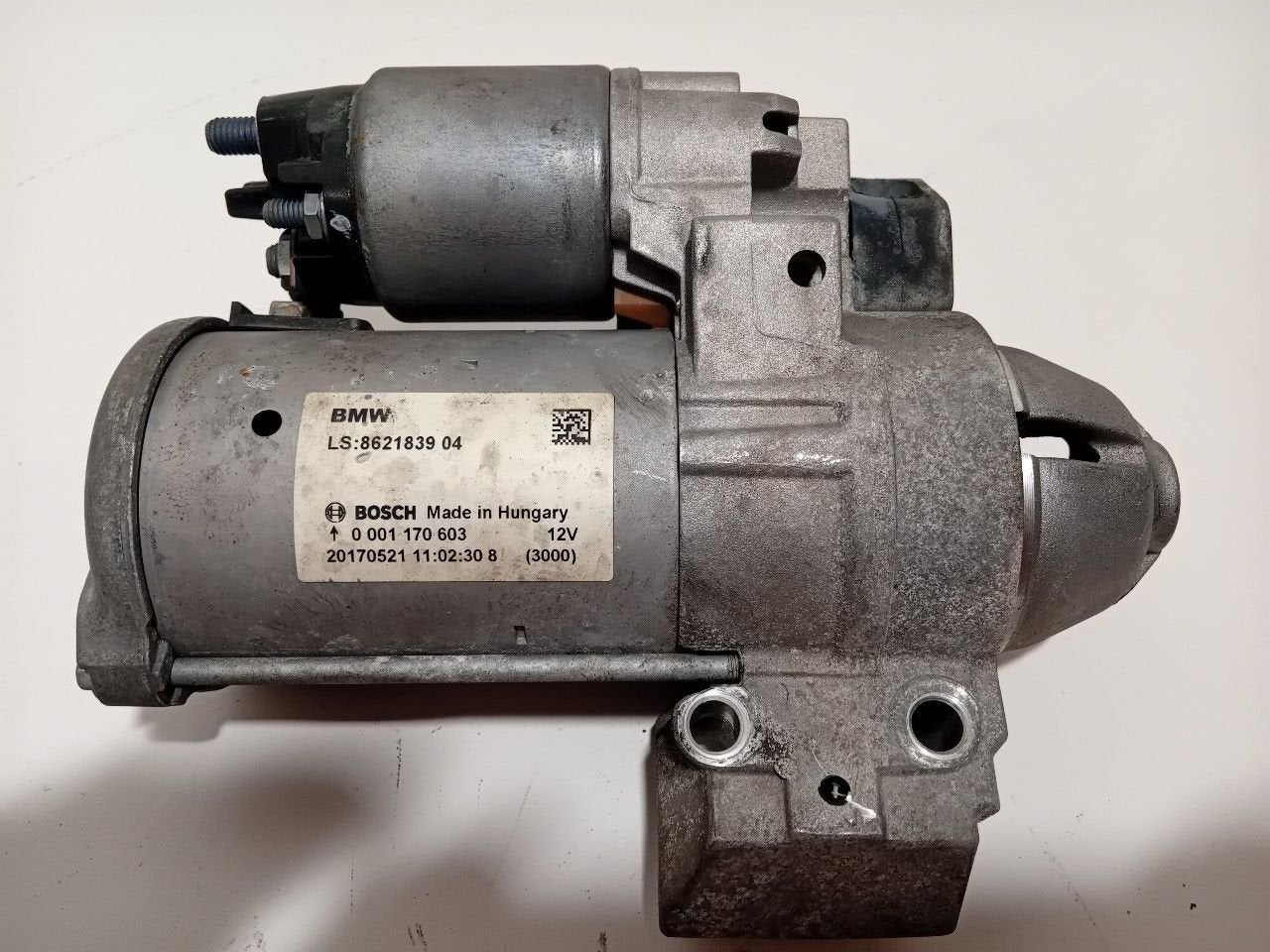 Startmotor BMW 3 serie, Onderdelen@venauto.nl, Van der Ven Autorecycling B.V., Gebruikt, Ettenseweg 76, 4706 PB Roosendaal, The Netherlands