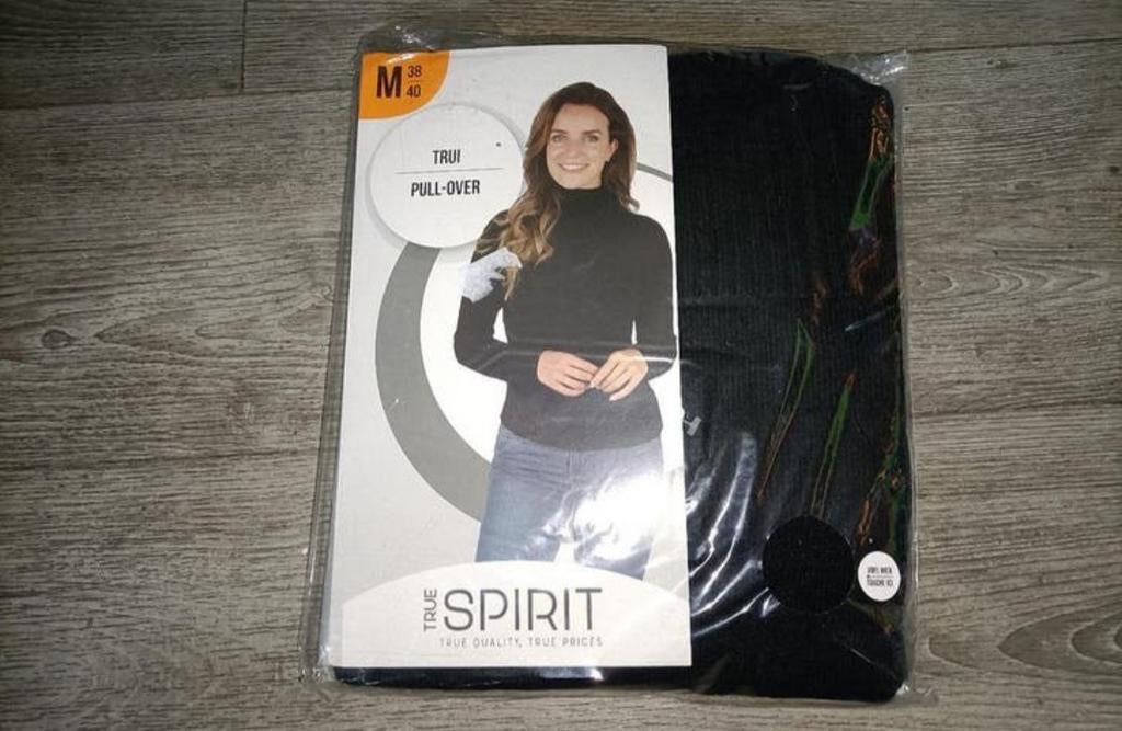 🌼trui van true spirit maat M🌼.   Nieuw, Maat 38/40 (M), Verzenden, Zwart, Nieuw