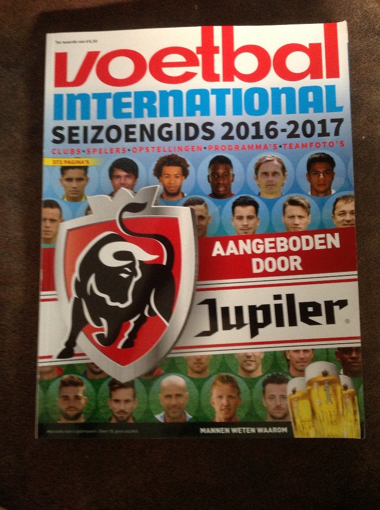 Tijdschrift voetbal international 2016-2017, Boeken, Tijdschriften en Kranten, Ophalen, Zo goed als nieuw, Sport en Vrije tijd