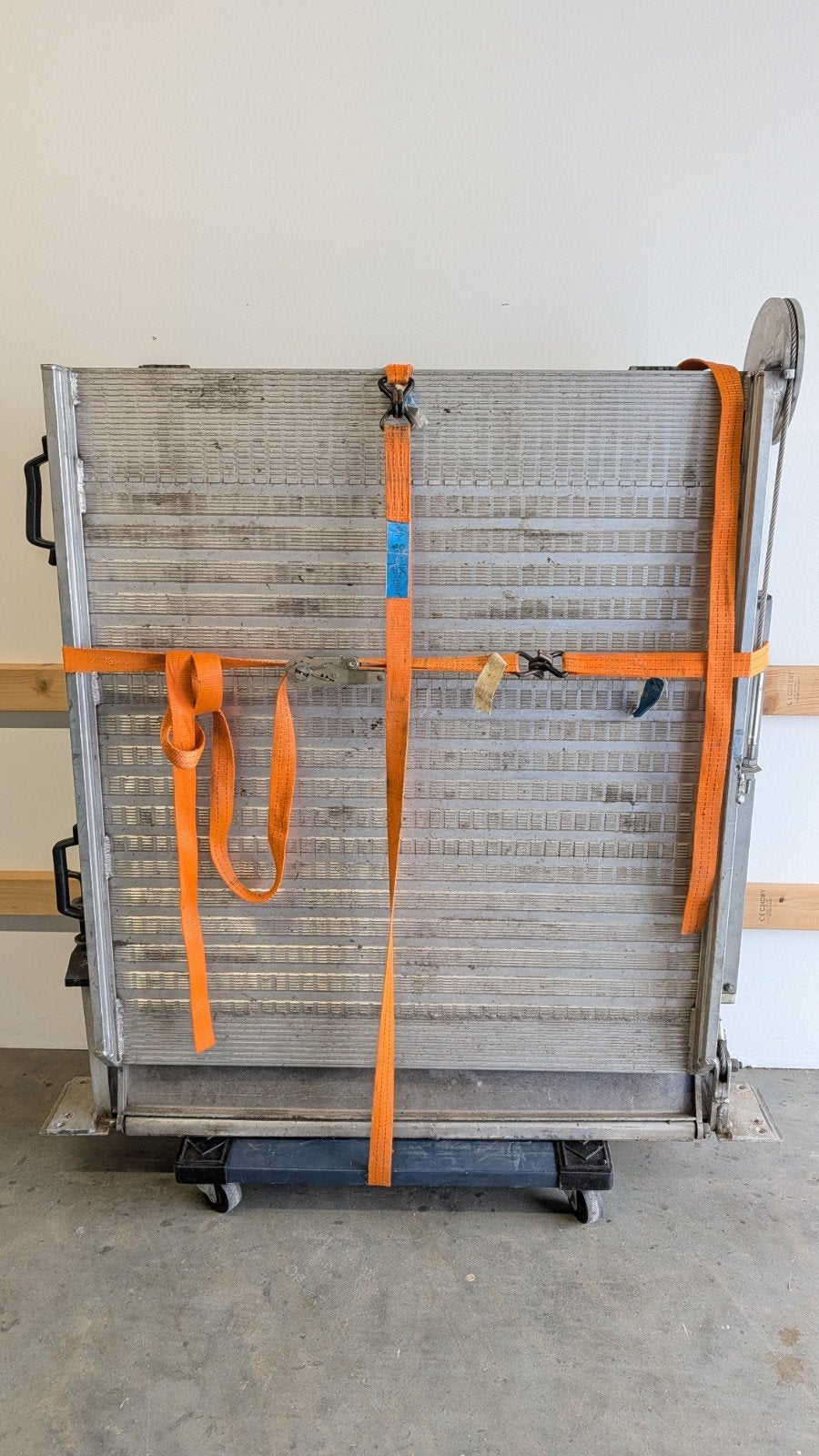Aluminium oprijplaat 500 kg draagvermogen, Ophalen, Gebruikt