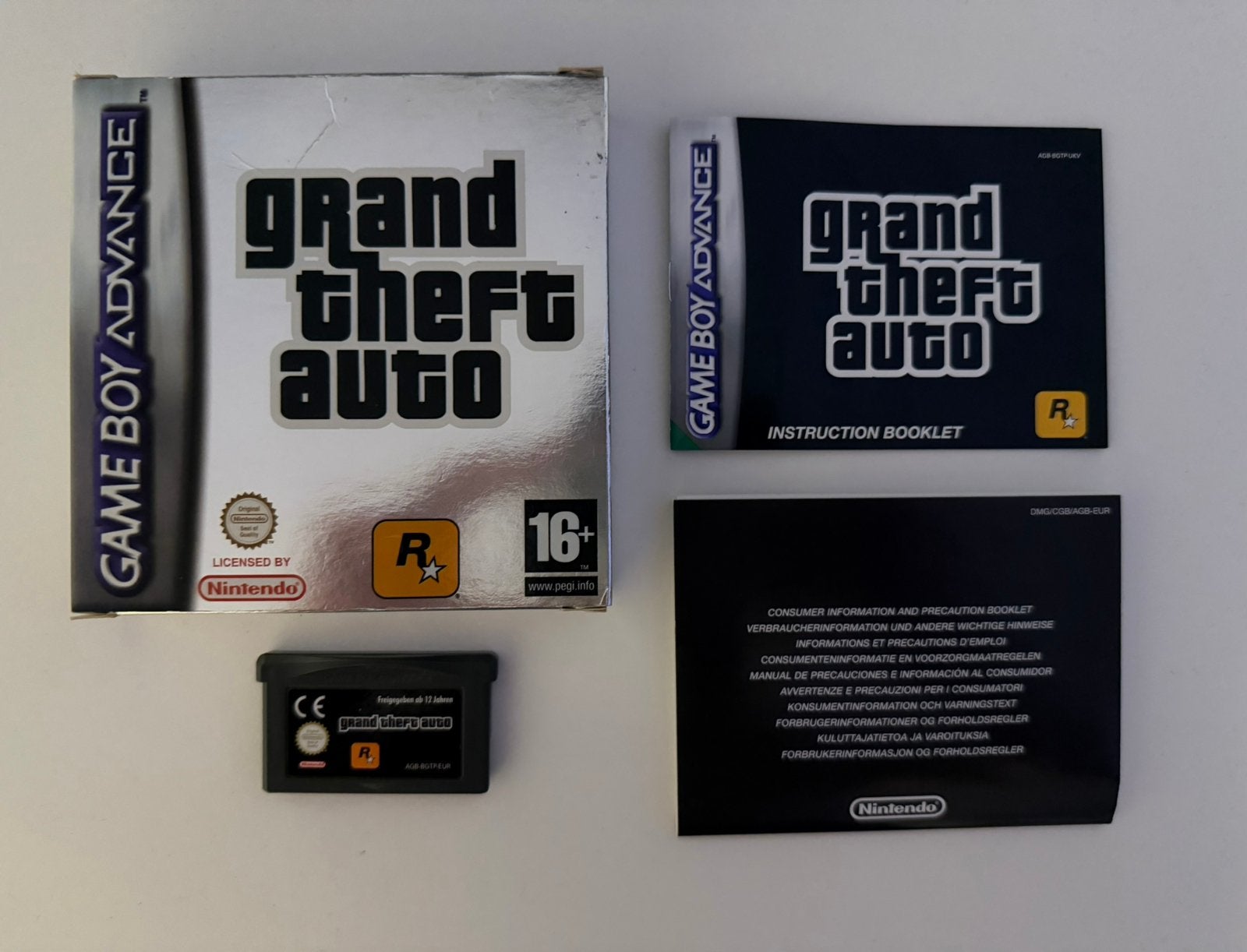 Grand Theft Auto GBA CID, 1 speler, Ophalen, Zo goed als nieuw, Vanaf 18 jaar