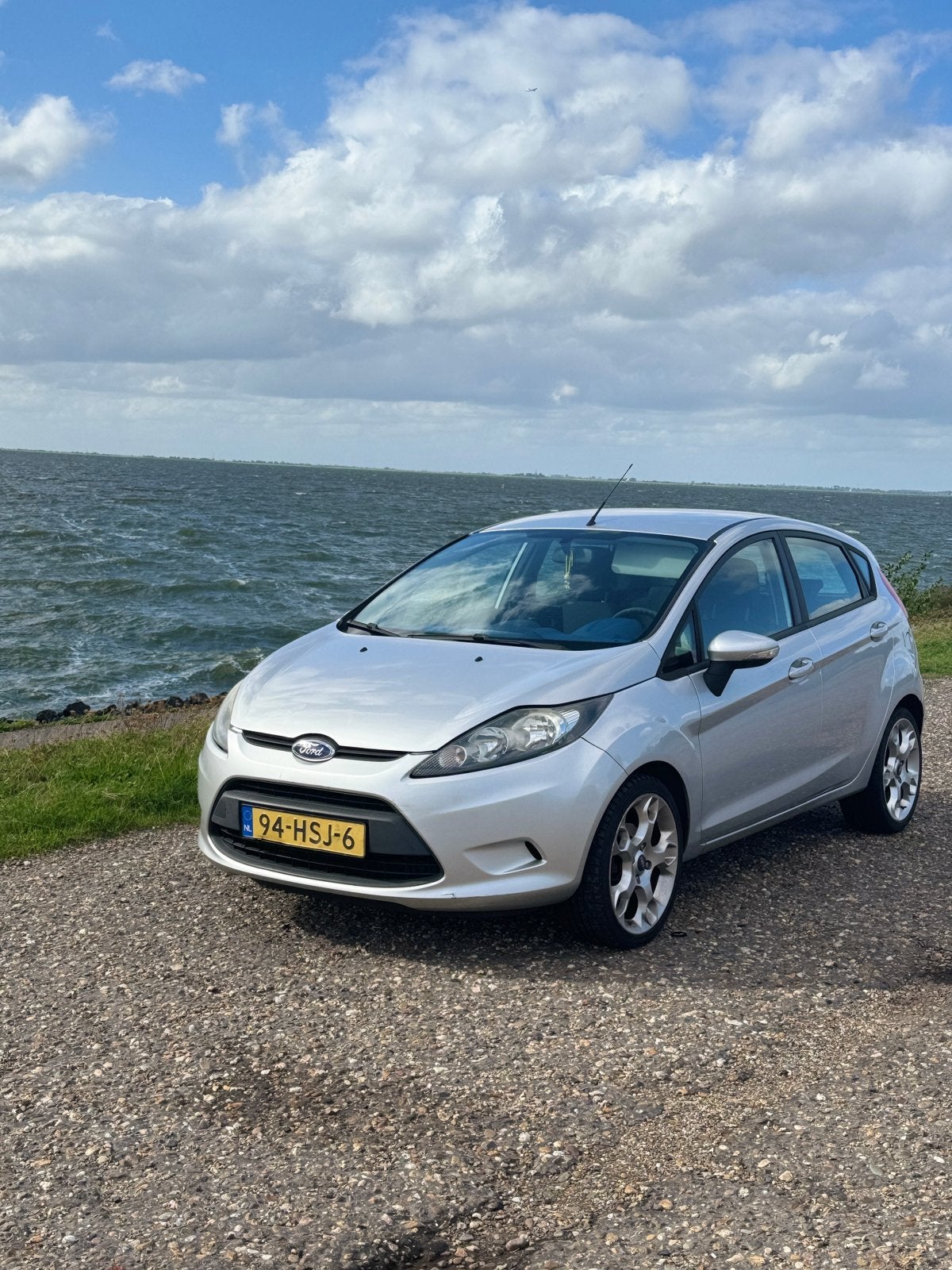Ford Fiësta 1.25 44KW 5DR 2009 Grijs, Voorwielaandrijving, 40 €/maand, 1242 cc, 4 cilinders