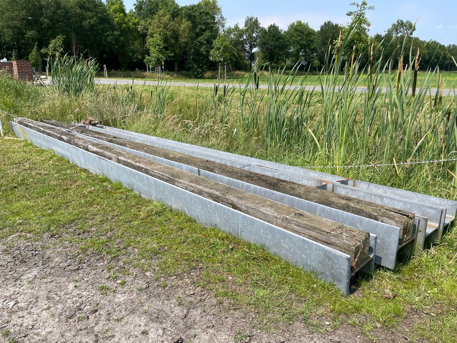 Verzonken HEB360 balken - prijs per stuk, Doe-het-zelf en Verbouw, Metalen, Ophalen, Gebruikt