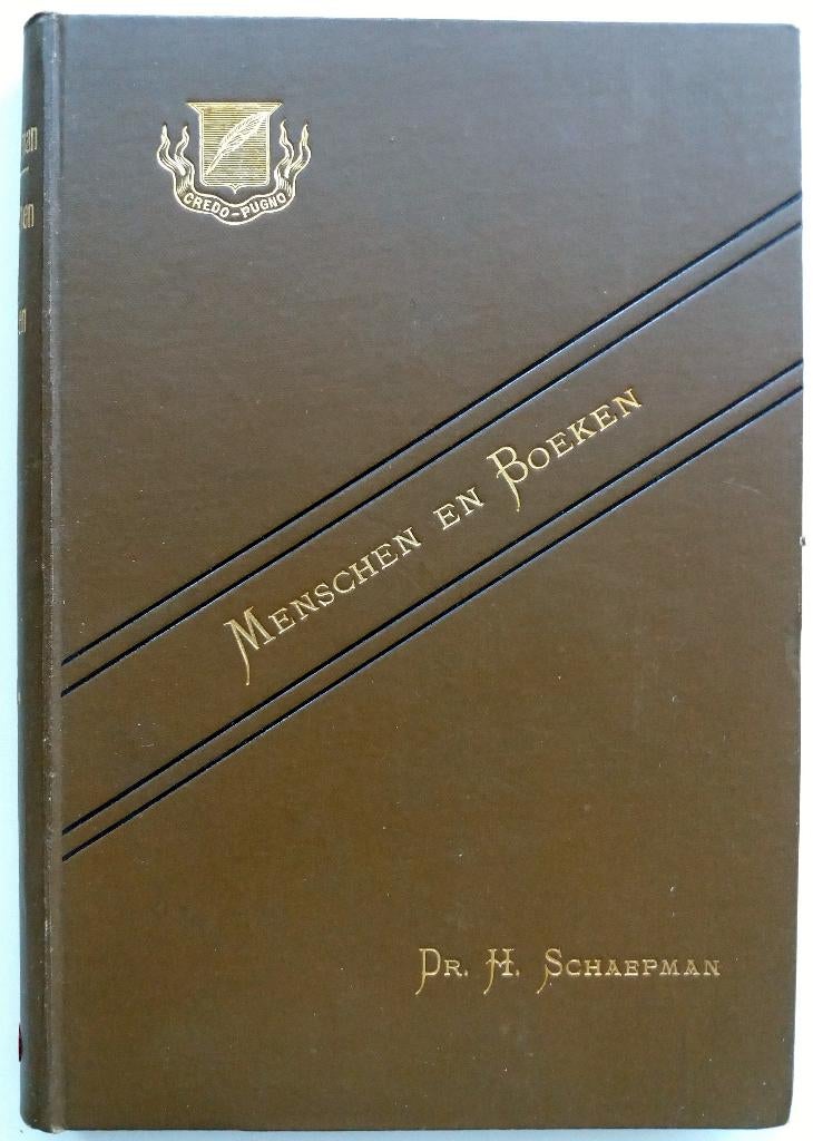 Dr. H. Schaepman - Menschen en Boeken, Antiek en Kunst, Ophalen of Verzenden