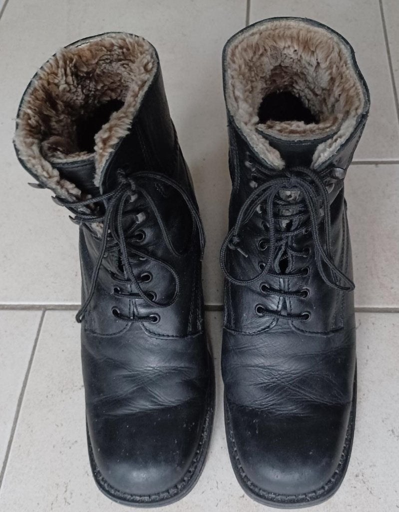 Dames zwarte gevoerde enkellaarsjes, Dolcis, Zwart, Lage of Enkellaarzen, Ophalen of Verzenden