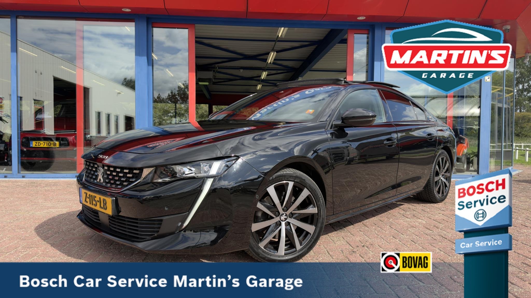 Peugeot 508 1.6 HYbrid GT PANO – ACC – CarPlay HELE DIKK, Auto's, 745 kg, Gebruikt, Euro 6, 4 cilinders