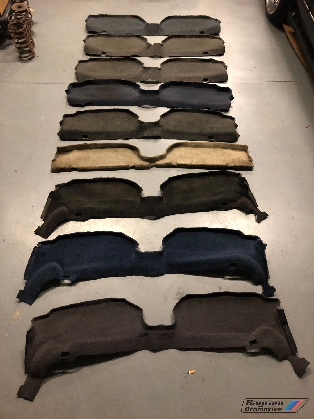 Bmw E30 interieur tapijt deel coupe sedan 3-serie diverse m, Gebruikt, -, -, Ophalen of Verzenden