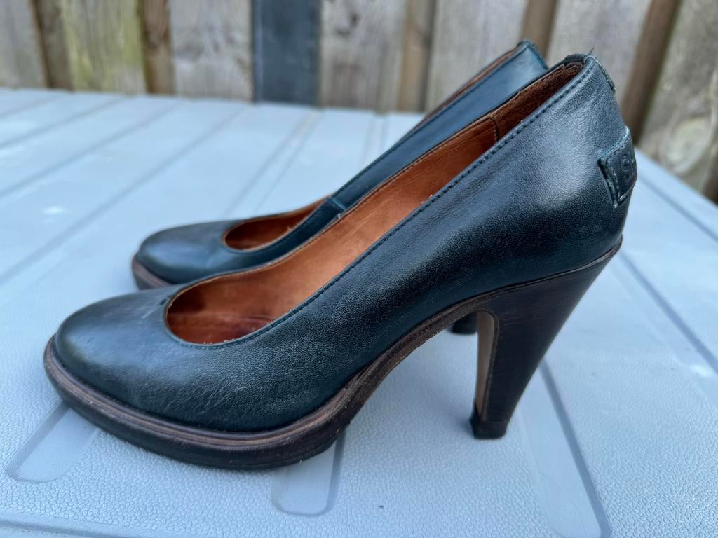 *Shabbies* Zeer nette Pumps mt 38 Als Nieuw!, Kleding | Dames, Schoenen, Pumps, Shabbies Amsterdam, Blauw, Ophalen of Verzenden