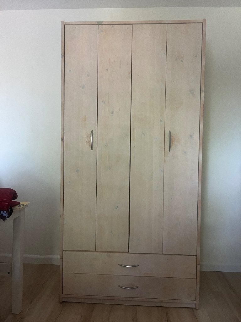 Kledingkast, Huis en Inrichting, Gebruikt, 100 tot 150 cm, 200 cm of meer, 50 tot 75 cm