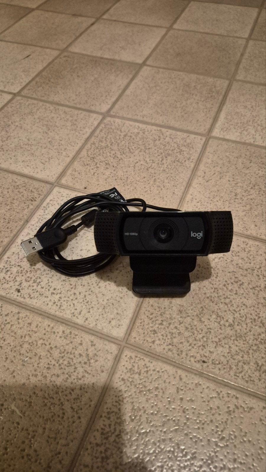 Logitech C920 HD Pro Webcam - Perfect voor videobellen, Gebruikt, Monitorclip, Logitech, Ophalen of Verzenden