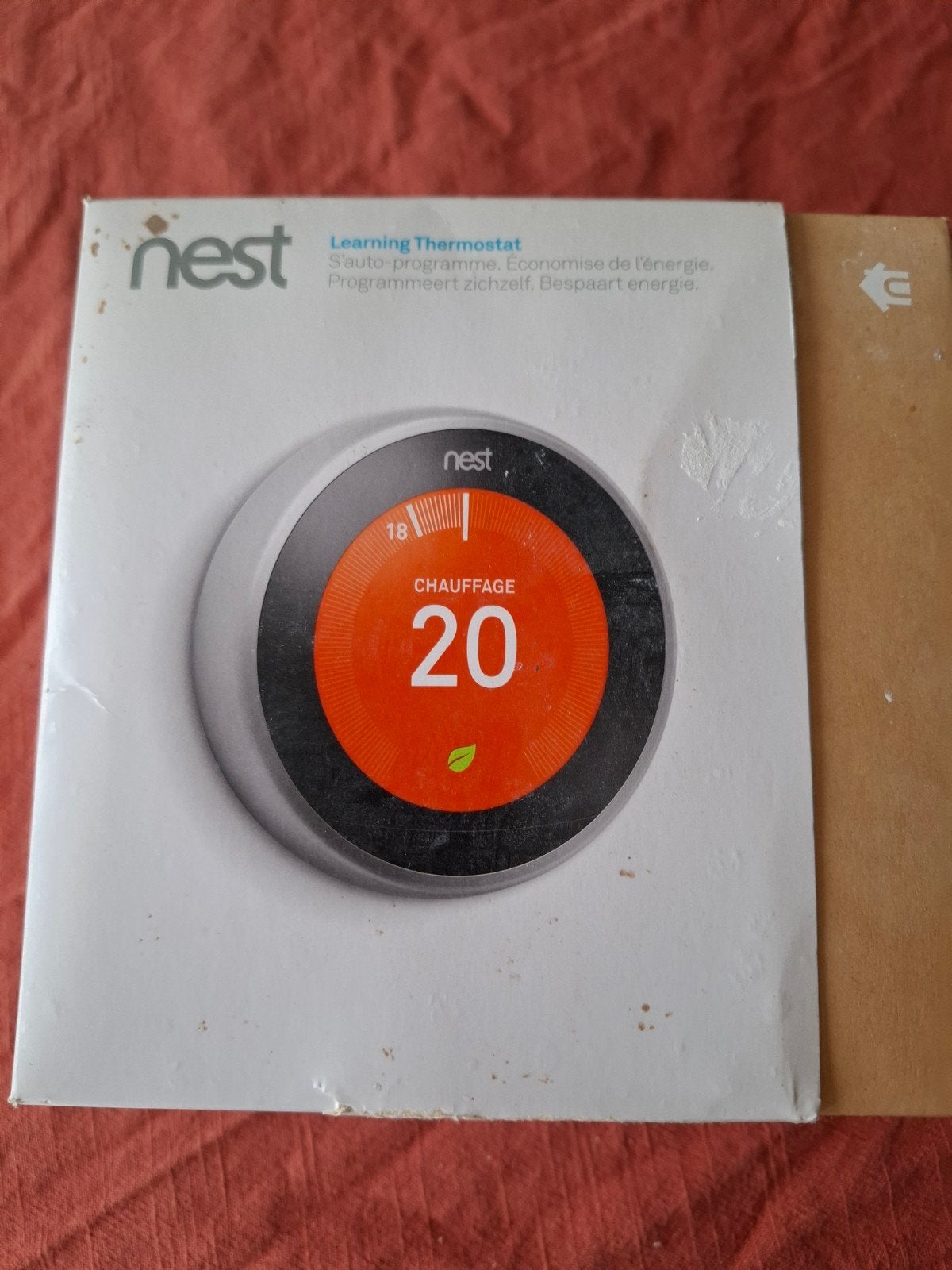 Mooie Nest thermostaat, Ophalen of Verzenden, Slimme thermostaat, Zo goed als nieuw