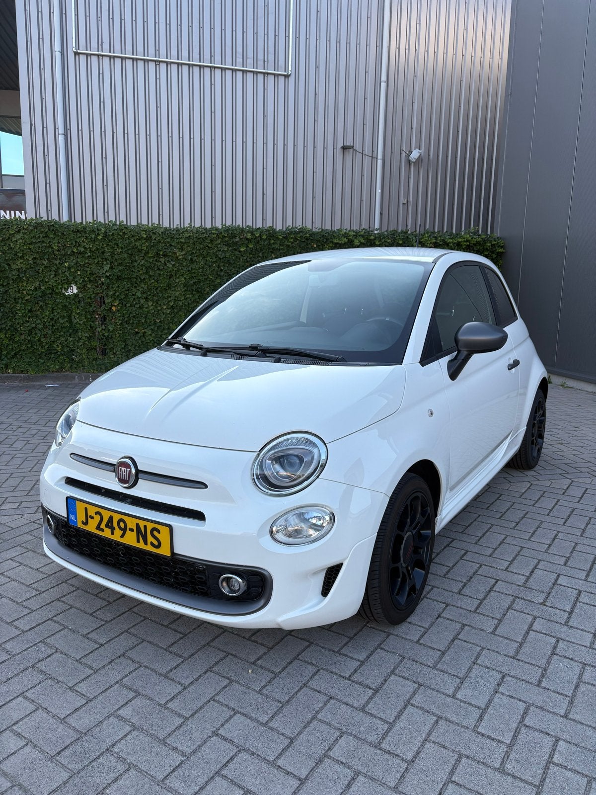 Fiat 500 1.2 SPORT 2016 Wit, Auto's, Fiat, Voorwielaandrijving, 4 cilinders, 840 kg, Leder en Stof