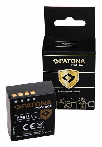 PROTECT Battery Olympus BLH-1 OM-D EM-1 Mark 2 II E-M1X, Verzenden, Nieuw