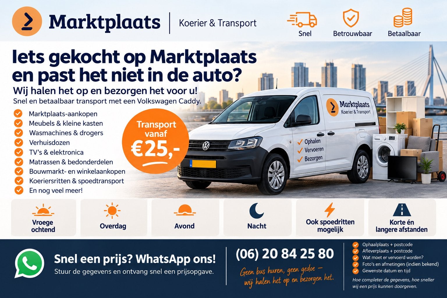 Goedkoop Transport Spoed Koerier | Chauffeur | Te huur, Koeriersdiensten
