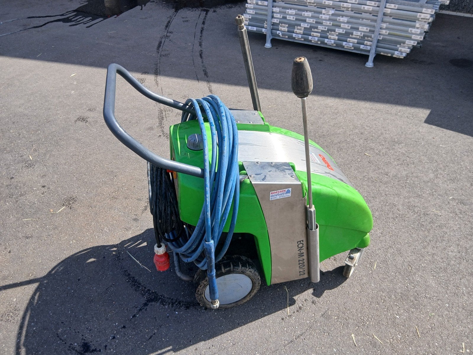 Gebruikte hogedrukreiniger - Werkt nog goed, Tuin en Terras, Hogedrukreinigers, Ophalen, Gebruikt, Elektrisch, DIBO