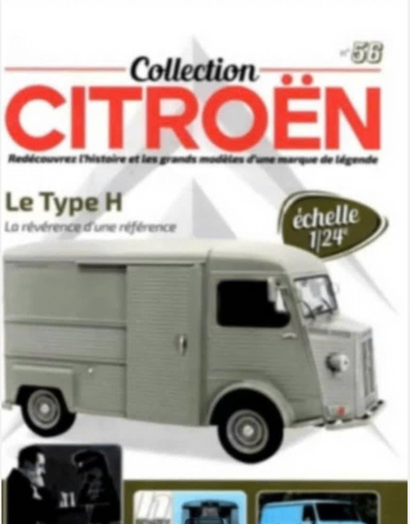 CITROEN HY schaal 1:24 Collection Citroen # 56, Hobby en Vrije tijd, Modelauto's | 1:24, Verzenden, Nieuw, Auto, Overige merken