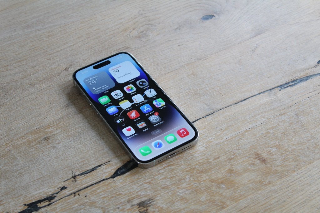 Refurbished Apple iPhone 14 Pro - 256GB - Zilver, 256 GB, Apple, Refurbished, Ophalen of Verzenden