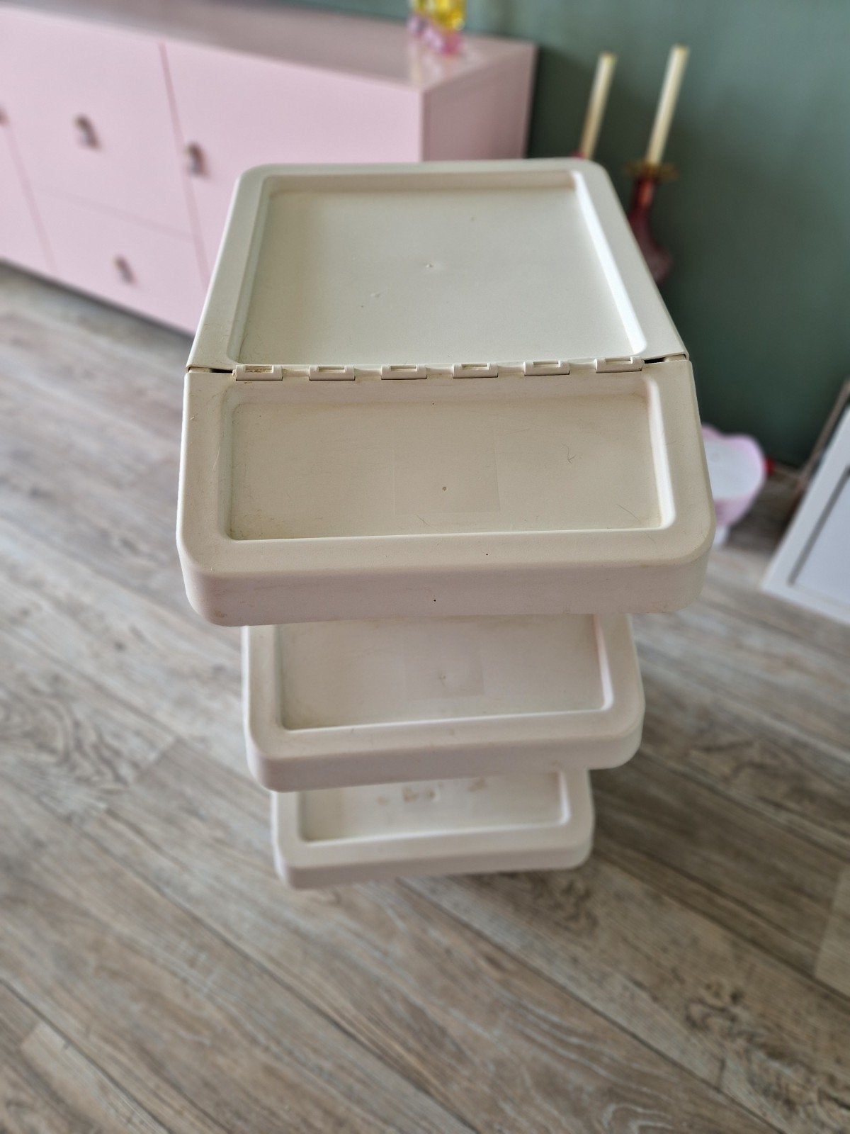 Ikea Sortera 37l wit, Ophalen
