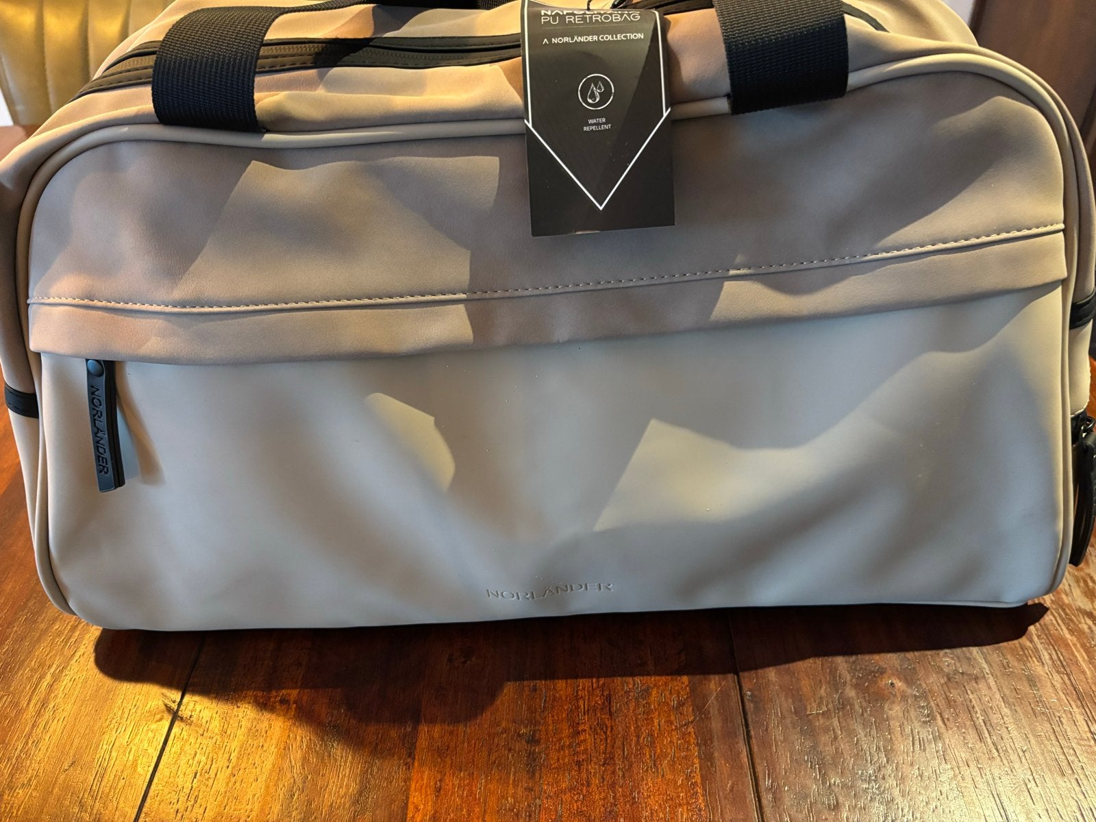 Nieuwe Napolitana Retro Reistas - 50x25x20 cm, Sieraden, Tassen en Uiterlijk, 40 tot 60 cm, 20 tot 30 cm, Beige, Ophalen of Verzenden