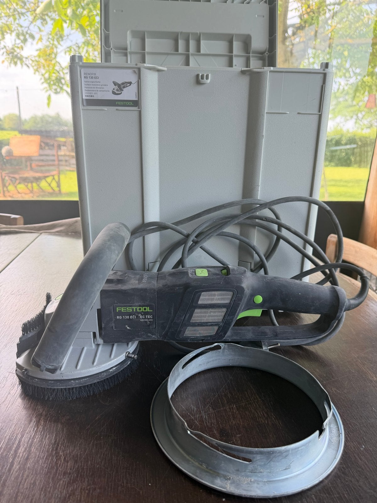 Festool RG 130 ECI Saneringsfrees Renovatiemachine, Ophalen of Verzenden, Zo goed als nieuw