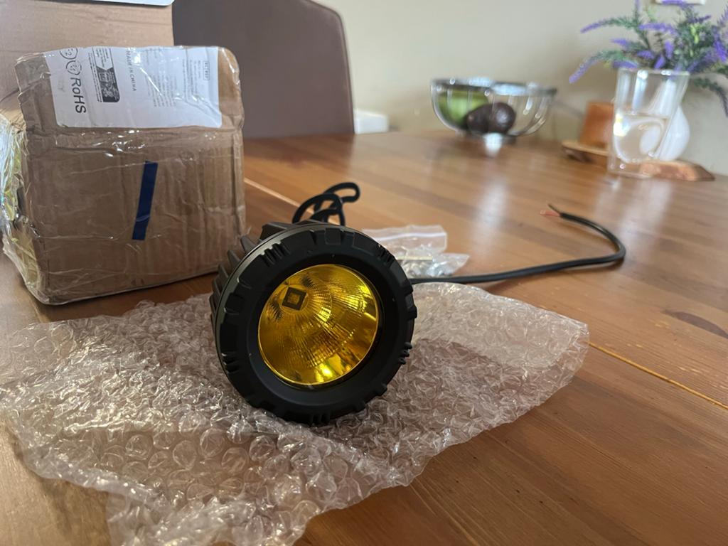 Krachtige LED Verlichting - Gele Mistlamp/Verstraler, Ophalen of Verzenden, Nieuw