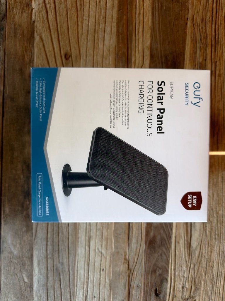 eufy Solar Panel zonnepaneel | Nieuw in doos | eufyCam, Audio, Tv en Foto, Ophalen of Verzenden, Nieuw