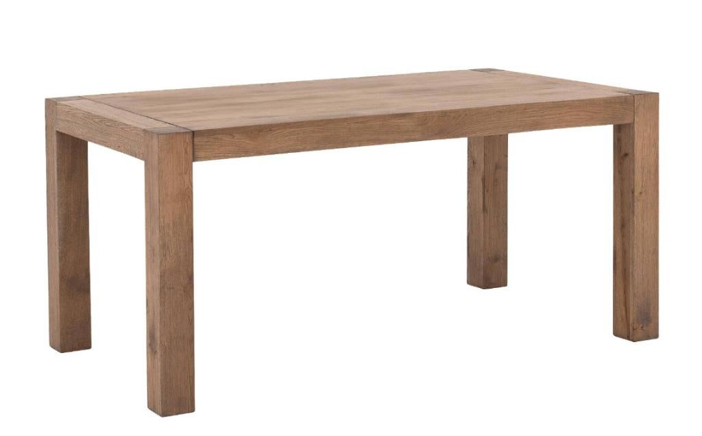 Massief houten eettafel 160x80 cm hoogte 78 cm, Huis en Inrichting, Tafels | Eettafels, Ophalen, Gebruikt, Grenenhout, Modern / Vintage