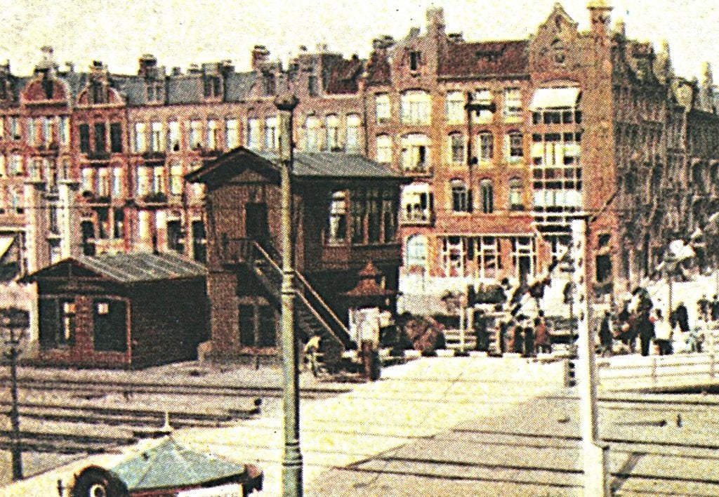 805599 Amsterdam Station Muiderpoort Onbeschreven, Verzamelen, Ophalen of Verzenden, 1960 tot 1980, Ongelopen, Noord-Holland